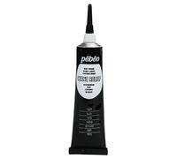 PEBEO 390037 37 ml Vitrail Stained Glass Effect Cerne Relief Tube with Nozzle, Black