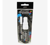 Pebeo : 4Artist Marker : Duo Set : 2mm and 8mm Nib : Set of 2 : White