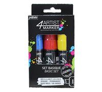 Pebeo 4Artist Marker, Oil, Primary Colours, 8mm