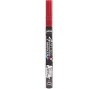 Pebeo 4 Artist Markers, Metal, Red, 0.1 x 0.1 x 1.32 cm