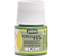 Pebeo 5-Piece 45ml Porcelaine 150 China Paint 45-Milliliter Bottle, Malachite Green,Malachite Green, 024-026