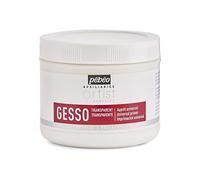 Pebeo 523850 500 ml Gesso, Transparent