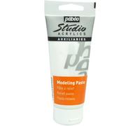 PEBEO 524128 Studio Acrylics Auxiliaries - Modelling Paste 100ml tube,White