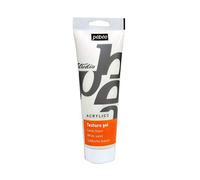 PEBEO 525032 250 ml Studio Acrylics Auxiliaries Sand Texture Gel Tube, White