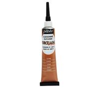 PEBEO 6-Piece 20ml Porcelaine 150 China Paint Cloisonne 20ml - Copper,Copper, 036-009