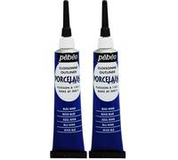 PEBEO 6-Piece 20ml Porcelaine 150 China Paint Cloisonne 20ml - Ming Blue, 036-004 (Pack of 2)
