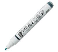 Pebeo 6-Piece Porcelaine 150 China Paint Fine Tip Marker, Peacock Blue,Peacock Blue