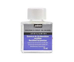 Pebeo 650301 75 ml Rectified Turpentine, Transparent
