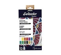Pébéo Setacolor Explorer Set 757481 – Assorted 12 x 20 ml