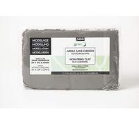 Pebeo 766351 GÉDÉO Non-Firing Modelling Clay 1,5KG LOAF Concrete Grey, 1.5kg