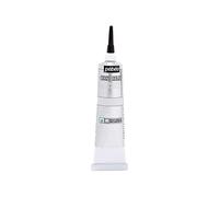 PEBEO 774037 37 ml Vitrail Stained Glass Effect Cerne Relief Tube with Nozzle, Silver