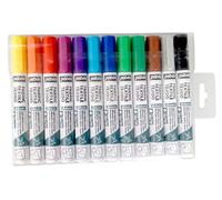 Pébéo Fabric Marker Set – Setacolor 7A – 1mm – Assorted Colours – Set of 12