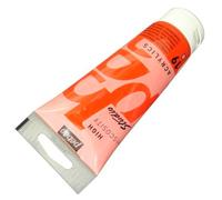 PEBEO 831-019 100 ml Studio Acrylic Paint, Transparent Vermilion