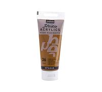Pébéo 831-036 - Studio Acrylics Fine Acrylic - Acrylic Paint - Sienna Acrylic - Raw Sienna, 100 ml