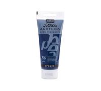 Pébéo 831-056 - Studio Acrylics Fine Acrylic - Acrylic Paint - Blue Acrylic - Prussian Blue Hue, 100 ml