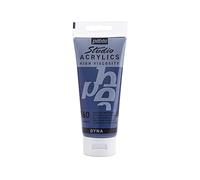 PEBEO 832-360 100 ml Studio Acrylic Paint, Iridescent Blue Black