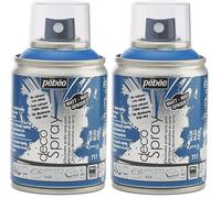 PEBEO 93717 100ml Deco Spray, Acrylic, Blue, 10.5 x 5.2 x 5.2 cm (Pack of 2)