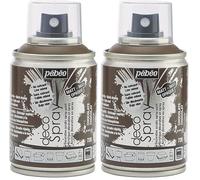 PEBEO 93726 100ml Deco Spray, Acrylic, Chocolate, 10.5 x 5.2 x 5.2 cm (Pack of 2)