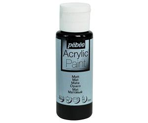 PEBEO 97817 ACRYLIC 59ML MATT BLACK, 3.3 x 3.3 x 10 cm