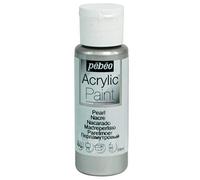 PEBEO Acrylic 59ML, Silver Pearl, 3.3 x 3.3 x 10 cm
