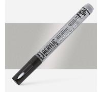 Pebeo : Acrylic Marker : 0.7mm Round Nib : Precious Silver