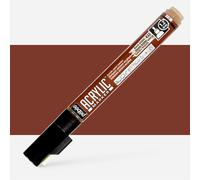 Pebeo : Acrylic Marker : 1.2mm Round Nib : Burnt Sienna