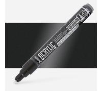 Pebeo : Acrylic Marker : 1.2mm Round Nib : Precious Black