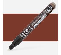Pebeo : Acrylic Marker : Chiesel Tip : 4mm : Burnt Sienna