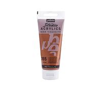 pebeo shiny metallic acrylic paint - 100ML, IRIDCOPP