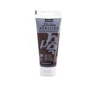 Pebeo : High Viscosity : Studio Acrylic Paint : 100ml : Burnt Umber