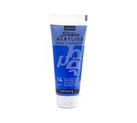 Pébéo - Studio Acrylics Fine Acrylic - Acrylic Paint - Blue Acrylic - Opaque Colbalt Blue Hue, 100 ml