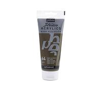PEBEO Acrylic opaque paint - Green brown - 100 ml