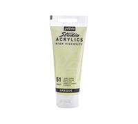 Pébéo Acrylic Paint – Studio Acrylics 831-051 – High Viscosity – Bright Yellow 100 ml