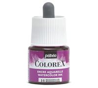 Pébéo - Bougainville Colorex Ink 45 ml - Colorex Watercolour Ink Pébéo - Velvety Pink Ink - Multi-Tool Drawing Ink for All Media - 45 ml - Bougainville
