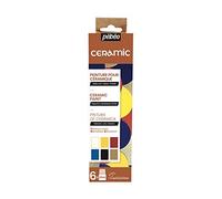 Pebeo Ceramic Initiation Set, Assorted, 6X20ML
