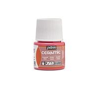PEBEO - Ceramics - Matt colour for terracotta, ceramics - Bottle of 45 ml - Cyclamen