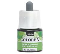 Pébéo - Colorex Ink 45 ml Orient Green - Colorex Watercolour Ink Pébéo - Velvety Green Ink - Multi-Tool Drawing Ink for All Media - 45 ml - Orient Green