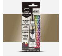 Pebeo Fluid Liquid Pigment Concentrate Resin-Mixable Colours-Opaque or Transparent Effect-Natural Origin-Gold-20 ml, Gold