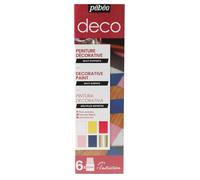 Pebeo Deco Initiation Glossy Set, Assorted, 6X20ML
