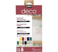 Pebeo Deco Mat Explorer Set, Assorted, 12X20ML
