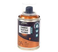 Pébéo - Fabric Paint Spray for Textiles 7A Spray - Natural and synthetic fabrics - Water-based - Solvent-free - Permanent Fabric Dye Machine-Washable - Copper - 100 ml (Pack of 1)