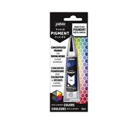 Pebeo Fluid Liquid Pigment Concentrate Resin-Mixable Colours-Opaque or Transparent Effect-Natural Origin-Blue-20 ml, Blue
