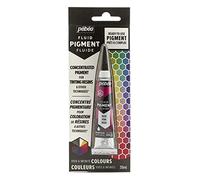 Pebeo Fluid Liquid Pigment Concentrate Resin-Mixable Colours-Opaque or Transparent Effect-Natural Origin-Pink-20 ml