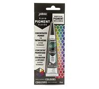 Pebeo Fluid Liquid Pigment Concentrate Resin-Mixable Colours-Opaque or Transparent Effect-Natural Origin-Green-20 ml, Green
