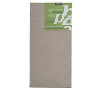 Pebeo Gedeo 20 x 40 cm 1-Piece Canvas Double Square Formats,Brown