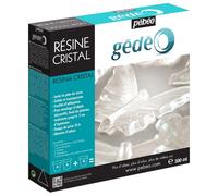 Pebeo Gedeo Crystal Resin - Clear Transparent Epoxy Resin for Casting - 300ml