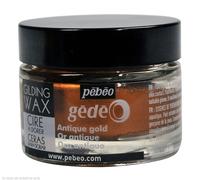 Pebeo Gedeo Gilding Wax - 30ml Jar - 6 DIFFERENT COLOURS - Art Craft Metallic