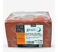 Gedeo 766405 5 Kg Kiln Fired Clay, Red