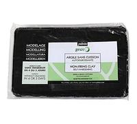 Pebeo GEDEO NON-FIRING MODELLING CLAY 1,5KG LOAF BLACK, 1.5 KG