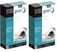 PEBEO Gedeo Plaster Strips with 4 Strips of 8 x 300cm, White (Pack of 2)